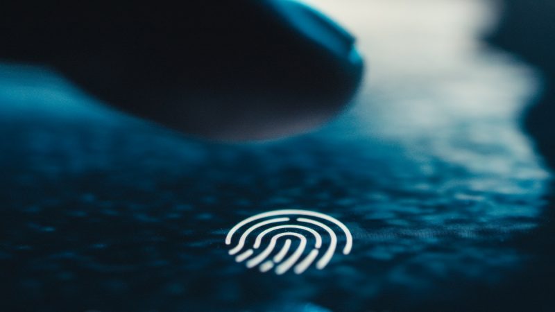 Biometrical finger print scanner